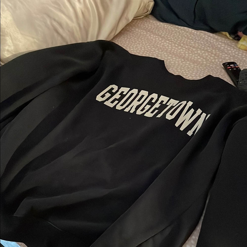 Georgetown Black Sweatshirt